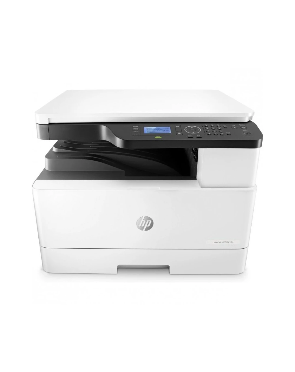 HP LaserJet Pro M433a : imprimante multifonction A3, impression, copie et numérisation rapide, idéale pour les environnements de travail avec des besoins d'impression élevés.